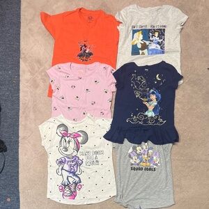 Disney girls tshirts